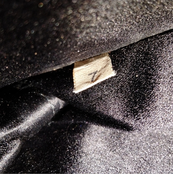 Prada Hand Bag  Black Silk Satin - Picture 9 of 9